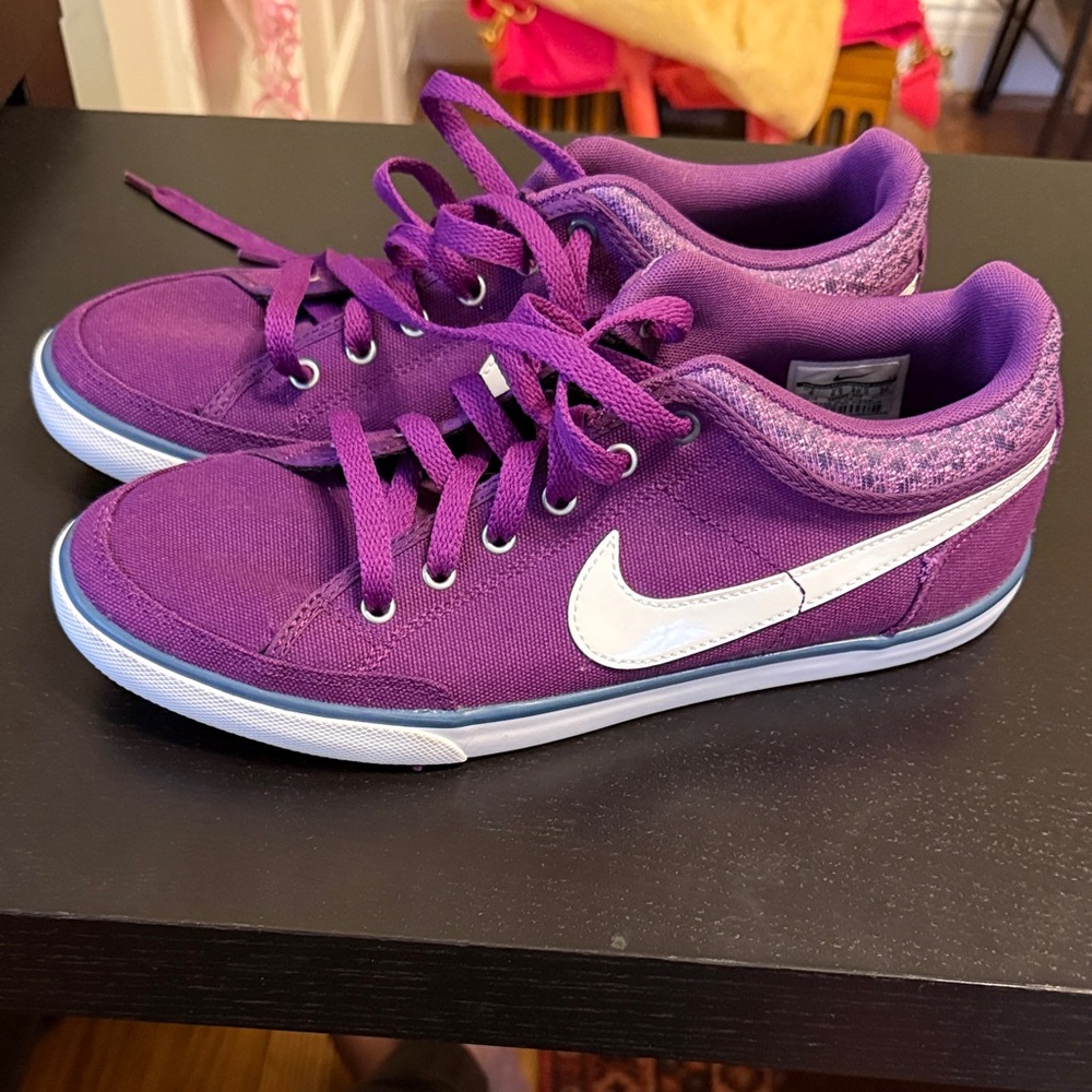 Nike Purple Capri III Canvas Sneakers